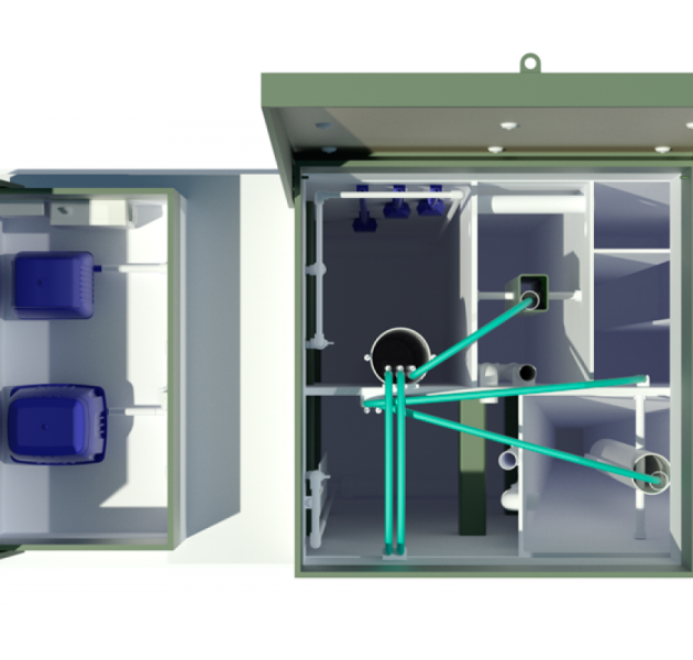 Станция биологической очистки Топаэро 4