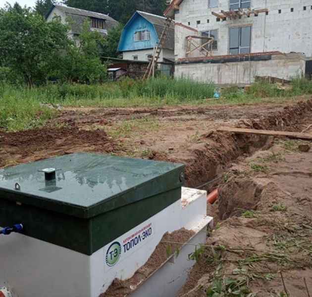 Cтанция биологической очистки Топас - 10 ПР