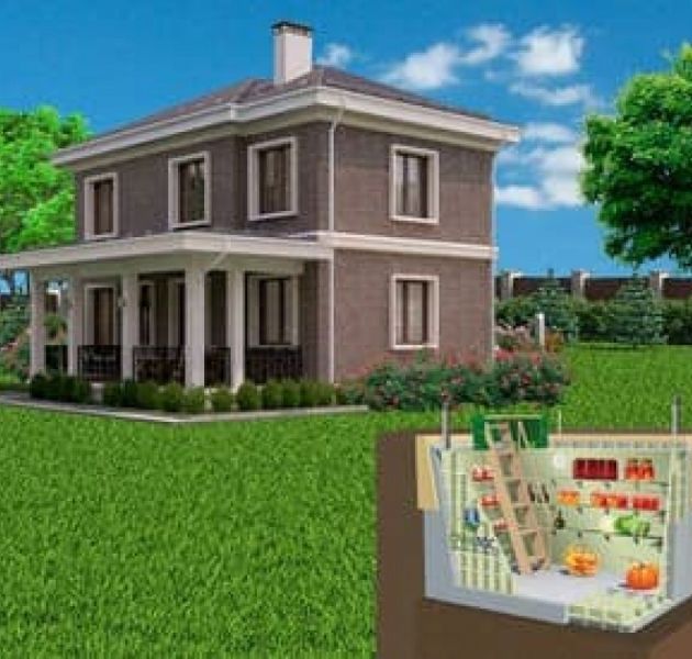 ГРИНЛОС Погреб 3500*2400*2400