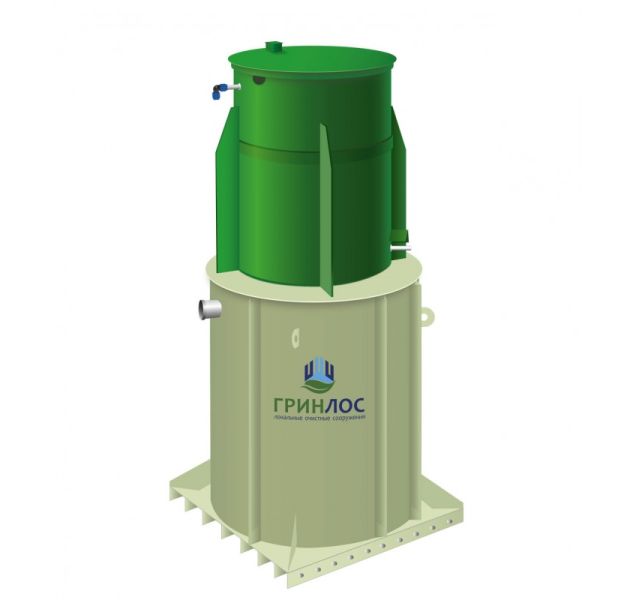 Станция биологической очистки Гринлос Аэро 15 Супер Лонг ПР