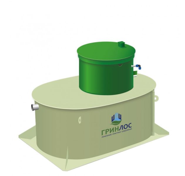 Станция биологической очистки Гринлос Аэро 3 ПР низкий корпус
