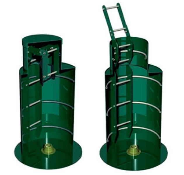 Раскладная лестница для Кессонов A, C, C+