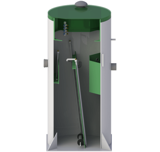 Станция биологической очистки Итал Антей - 4